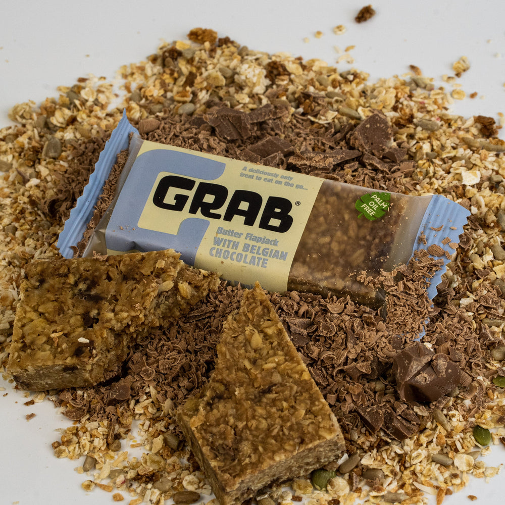 
                  
                    Grab Energy Butter Flapjacks with Belgian Chocolate (12x65g)
                  
                